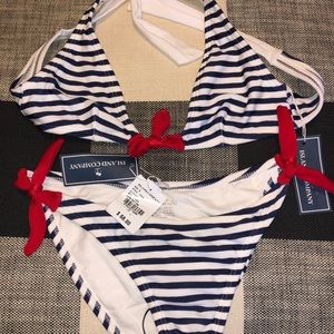 Island Company Striped Bikini